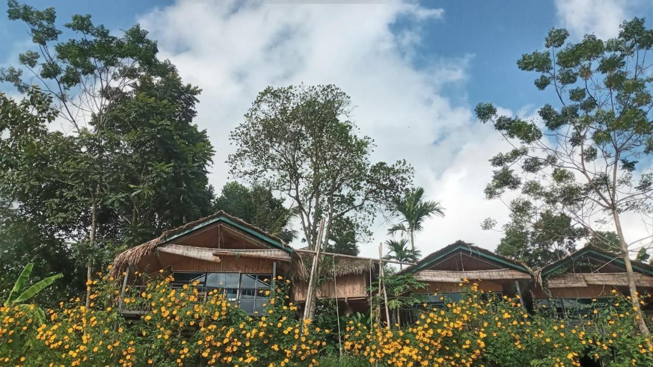 Villa Puluong Bamboo Huong Ba Thuoc Exterior foto